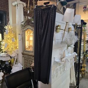 Black and White Patterned Pants